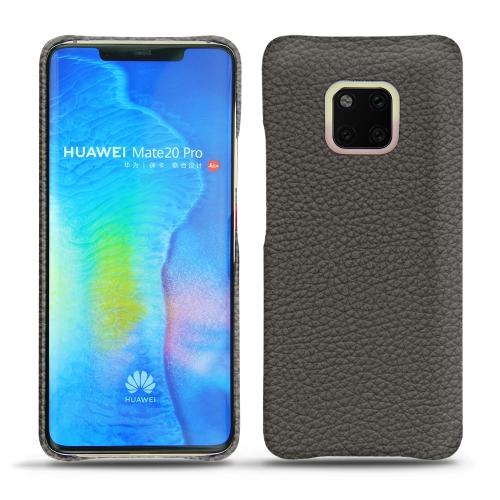 Huawei Mate 20 Pro leather covers and casesAnthracite ( Pantone #41403c ) 