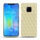Lederschutzhülle Huawei Mate 20 Pro - Beige - Couture ( Nappa - Pantone 7502C ) 