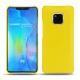 Custodia in pelle Huawei Mate 20 Pro - Jaune fluo