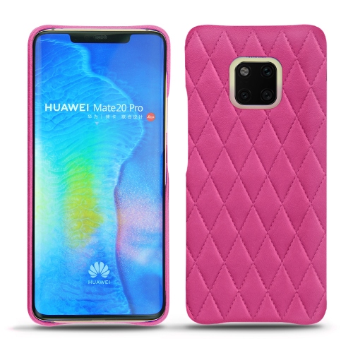 Lederschutzhülle Huawei Mate 20 ProRose BB - Couture ( Pantone #DB599F )