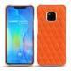 Lederschutzhülle Huawei Mate 20 Pro - Orange fluo - Couture