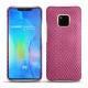 Custodia in pelle Huawei Mate 20 Pro - Serpent ciclamino