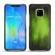 Huawei Mate 20 Pro leather cover - Vert Patine