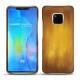 Coque cuir Huawei Mate 20 Pro - Doré Patine