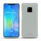 Coque cuir Huawei Mate 20 Pro - Gris PU