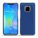 Capa em pele Huawei Mate 20 Pro - Bleu Océan PU