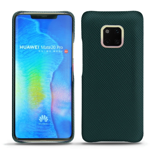 Protections haut de gamme - étui, housse, coque - pour Huawei Mate 20 Pro par NoreveVert séduisant ( Pantone #1d3c34 ) 