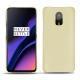 Funda de piel OnePlus 6T - Beige ( Nappa - Pantone 7502C ) 