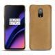 Capa em pele OnePlus 6T - Sable vintage ( Roughtcut - Gaucho#57254 ) 