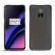 Lederschutzhülle OnePlus 6T - Anthracite ( Pantone 424C ) 