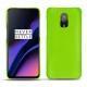 Custodia in pelle OnePlus 6T - Vert fluo