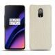 Funda de piel OnePlus 6T - Crocodile milk