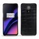 Funda de piel OnePlus 6T - Crocodile nero