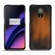 가죽 커버 OnePlus 6T - Marron Patine
