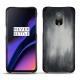 Funda de piel OnePlus 6T - Gris Patine