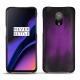 Funda de piel OnePlus 6T - Violet Patine