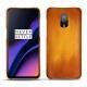 Capa em pele OnePlus 6T - Orange Patine