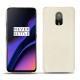 Funda de piel OnePlus 6T - Blanc escumo