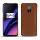Funda de piel OnePlus 6T - Marron PU