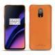 Funda de piel OnePlus 6T - Orange PU