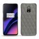 Custodia in pelle OnePlus 6T - Acier vintage - Couture