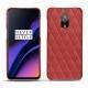 Custodia in pelle OnePlus 6T - Cerise vintage - Couture