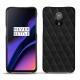 Capa em pele OnePlus 6T - Negre poudro - Couture