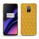 Funda de piel OnePlus 6T - Jaune soulèu - Couture