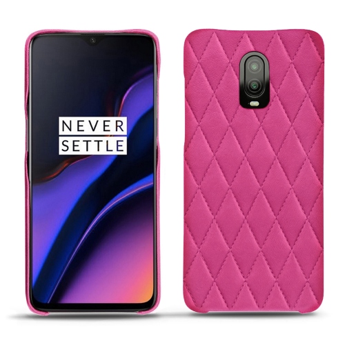 가죽 커버 OnePlus 6TRose BB - Couture ( Pantone #DB599F )