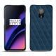 OnePlus 6T leather cover - Blu mediterran - Couture
