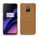 Lederschutzhülle OnePlus 6T - Castan esparciate - Couture