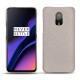 Capa em pele OnePlus 6T - Taupe innocent