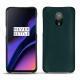 Lederschutzhülle OnePlus 6T - Vert séduisant