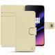 OnePlus 6T leather case - Beige ( Nappa - Pantone 7502C ) 