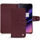 Custodia in pelle OnePlus 6T - Lie de vin ( Pantone 5115C ) 
