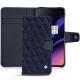 OnePlus 6T leather case - Cobalt - Couture ( Pantone 2766C ) 