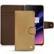 OnePlus 6T leather case - Sable vintage ( Roughtcut - Gaucho#57254 ) 
