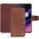 Housse cuir OnePlus 6T - Passion vintage ( Glutton - Red ) 