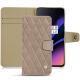 Capa em pele OnePlus 6T - Taupe vintage - Couture