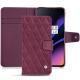 Funda de piel OnePlus 6T - Prune vintage - Couture