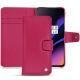 Funda de piel OnePlus 6T - Rose fluo