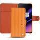 Housse cuir OnePlus 6T - Abaca arancio