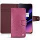 Custodia in pelle OnePlus 6T - Serpent ciclamino