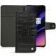 Funda de piel OnePlus 6T - Crocodile nero