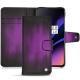 Housse cuir OnePlus 6T - Violet Patine