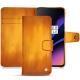 Funda de piel OnePlus 6T - Orange Patine