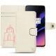 Funda de piel OnePlus 6T - Blanc escumo