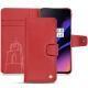 Capa em pele OnePlus 6T - Rouge troupelenc