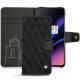 Lederschutzhülle OnePlus 6T - Negre poudro - Couture