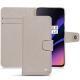 OnePlus 6T leather case - Taupe innocent